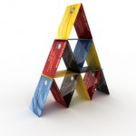 Credit card pyramid Credit card pyramid